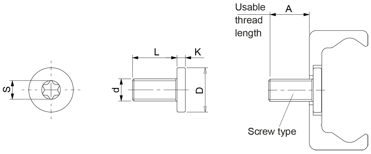 Fixing screws | Rollco