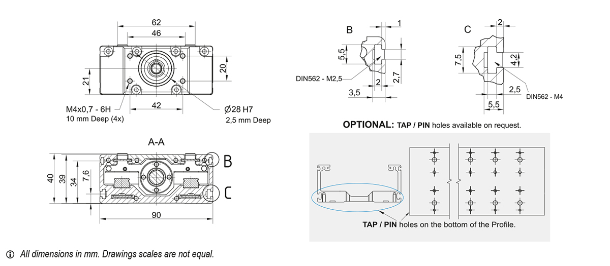 Linear Unit CTV 90 | Rollco