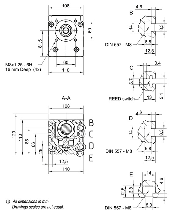 Linear Unit MTV 110 | Rollco